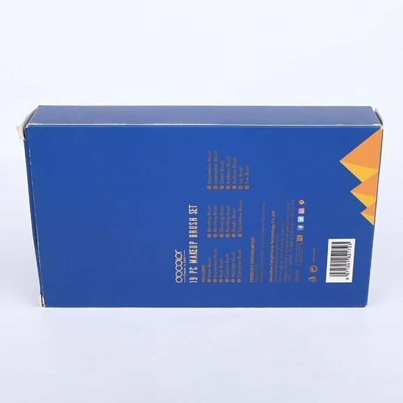 Docolor Makeup Brushes 19Pcs  Makeup Brush Set Premium Gift Synthetic Make Up - Picture 14 of 16